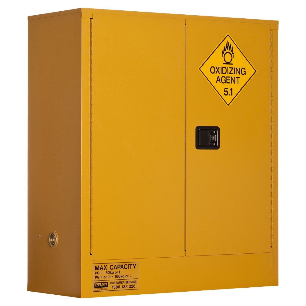 Oxidizing Agent Storage Cabinet 160L 2 Door, 2 Shelf