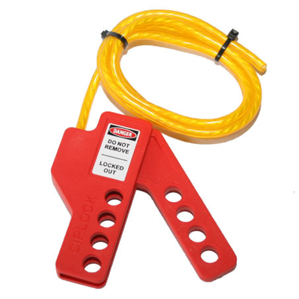 Cable Lockout - 2mx5mm Non Conductive/Plastic