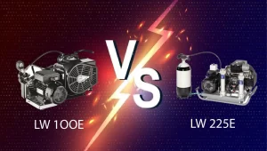 So sánh 2 model máy nén khí thở 