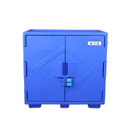FM, CE Approved 22 Gal Polyethylene Corrosive Cabinet