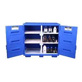 FM, CE Approved 22 Gal Polyethylene Corrosive Cabinet