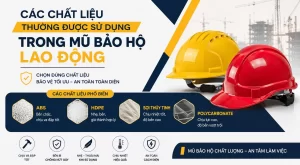 Các Chất Liệu Thường Được Sử Dụng Trong Mũ Bảo Hộ Lao Động - Trang Bị An Toàn Thiết Yếu Khi Làm Việc