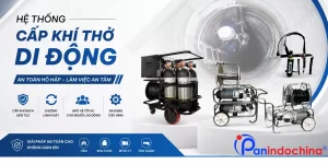 Hệ Thống Cấp Khí Thở Di Động – Giải Pháp Hô Hấp Đảm Bảo An Toàn Cho Mọi Công Việc Trong Không Gian Thiếu Khí