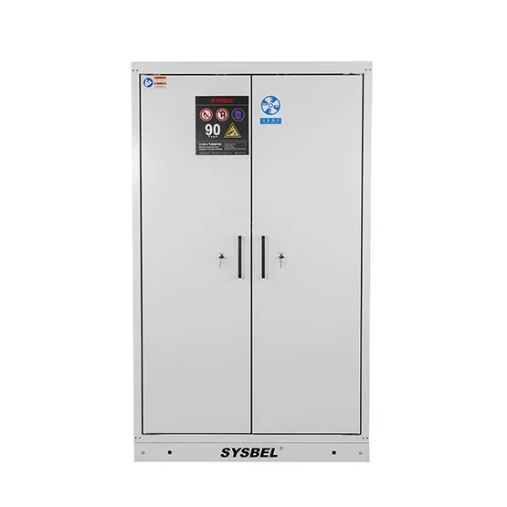 90-Minute Three EN 14470-2 90-Minute Fire-Resistant Gas Cylinder Cabinet
