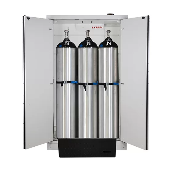 90-Minute Three EN 14470-2 90-Minute Fire-Resistant Gas Cylinder Cabinet
