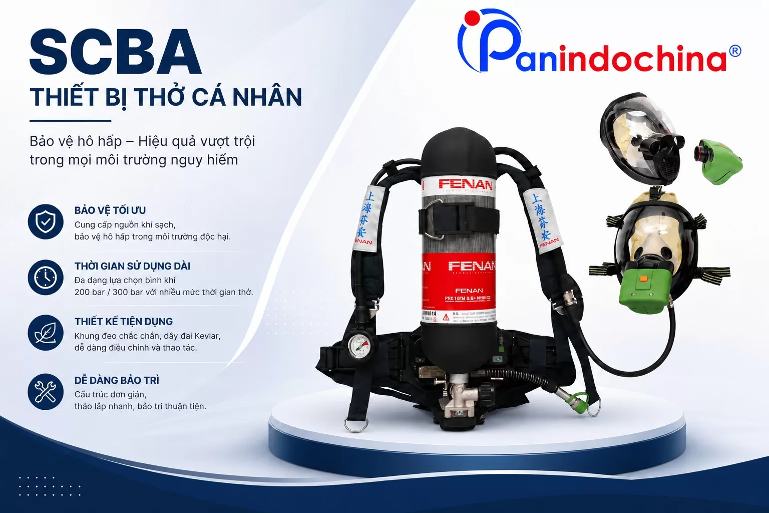 Tìm Hiểu Thiết Bị Thở Cá Nhân SCBA Và Vai Trò Trong Công Tác Cứu Hộ