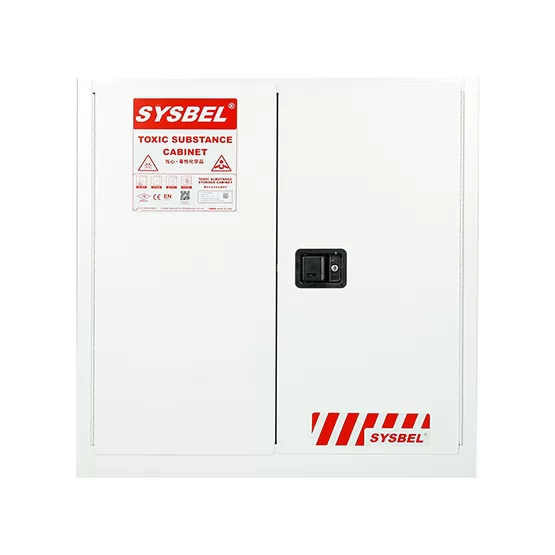 SYSBEL CE and FM Approved 30 Gal Toxic Chemical Safety Storage Cabinet
