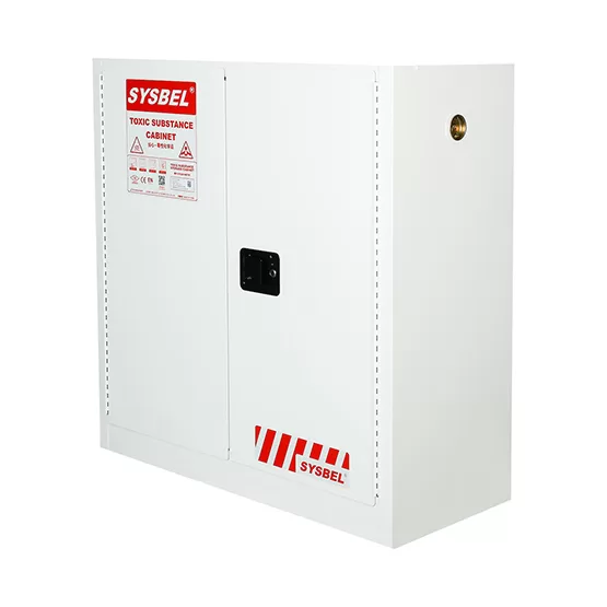 SYSBEL CE and FM Approved 30 Gal Toxic Chemical Safety Storage Cabinet