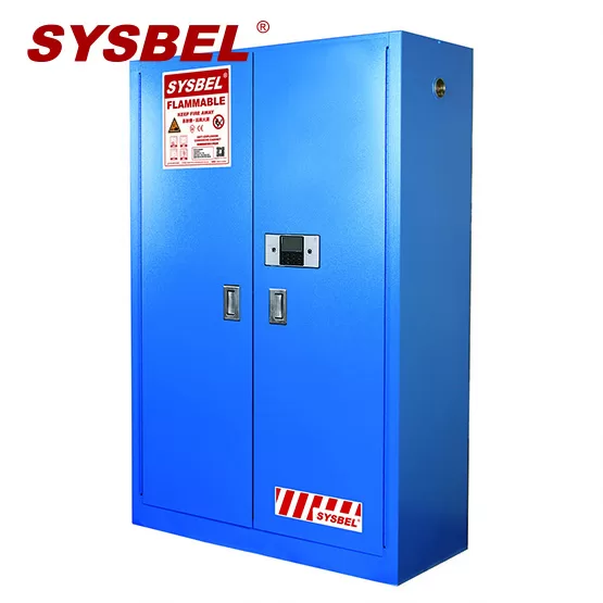 SYSBEL CE, GA Approved 45 Gal 2 Door Explosive Chemical Storage Safety Cabinet With GA Password Lock