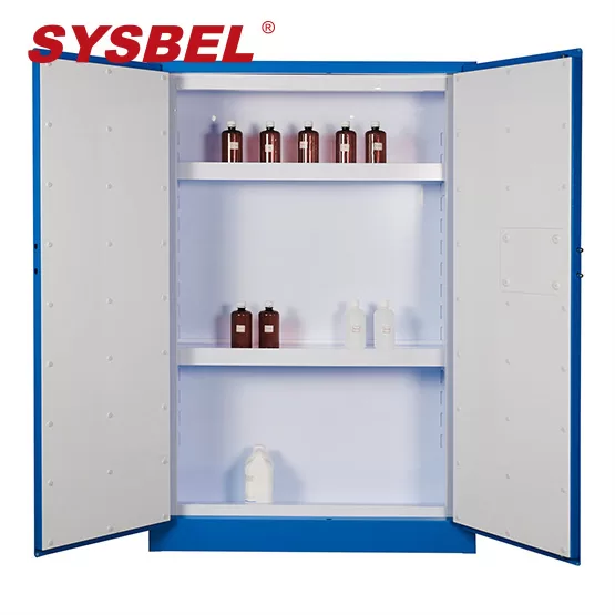 SYSBEL CE, GA Approved 45 Gal 2 Door Explosive Chemical Storage Safety Cabinet With GA Password Lock