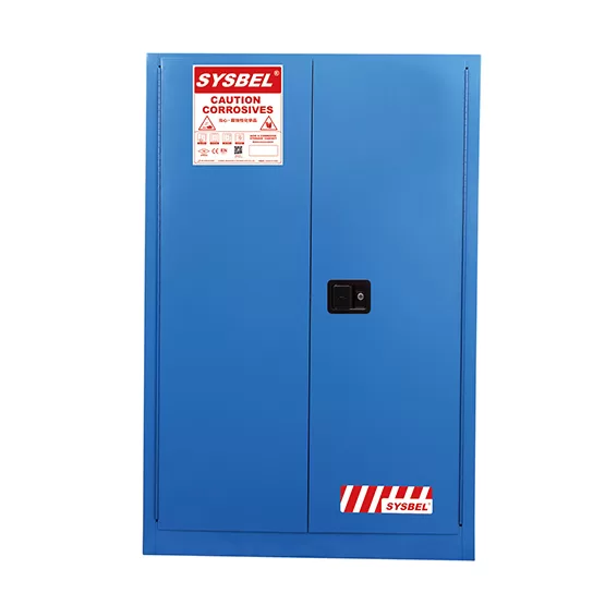 SYSBEL CE and FM Approved 90 Gal Weakly corrosive liquid safety storage cabinet