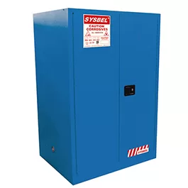 SYSBEL CE and FM Approved 90 Gal Weakly corrosive liquid safety storage cabinet