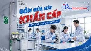 Trang bị bồn rửa mắt khẩn cấp giúp phòng lab chủ động xử lý sự cố hóa chất, bảo vệ an toàn cho học sinh, sinh viên và giảng viên trong suốt quá trình thực hành.