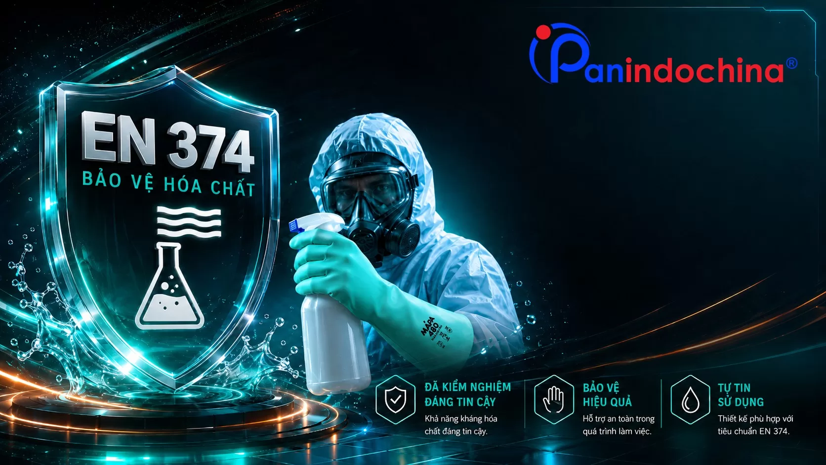 Găng Tay Đạt Tiêu Chuẩn EN 374 Có Khả Năng Bảo Vệ Như Thế Nào?