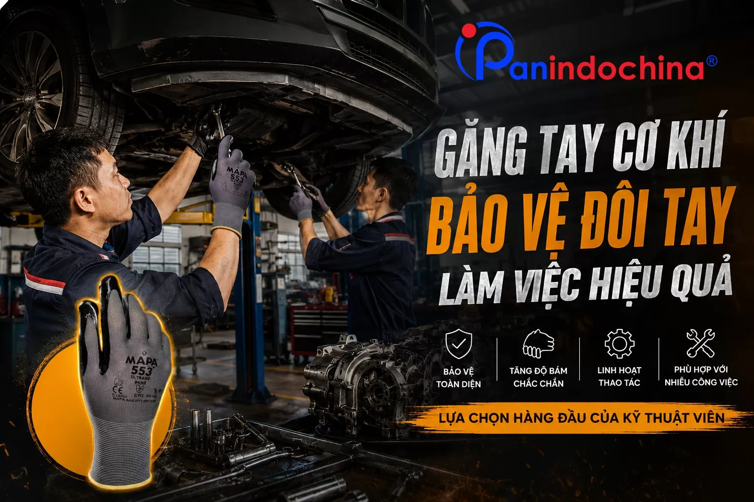 Găng Tay Cơ Khí Có Phù Hợp Cho Công Việc Bảo Dưỡng Xe?