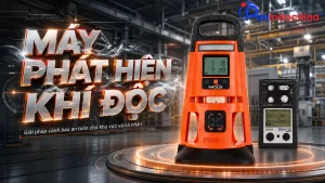 Máy phát hiện khí độc giúp giám sát liên tục, cảnh báo sớm khi có rò rỉ khí nguy hiểm, góp phần bảo vệ an toàn cho người lao động và doanh nghiệp.