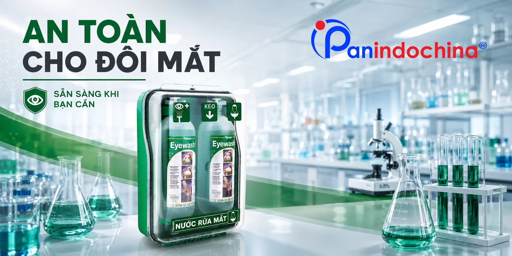 5 Lý Do Nước Rửa Mắt Khẩn Cấp Có Mặt Trong Các Phòng Thí Nghiệm