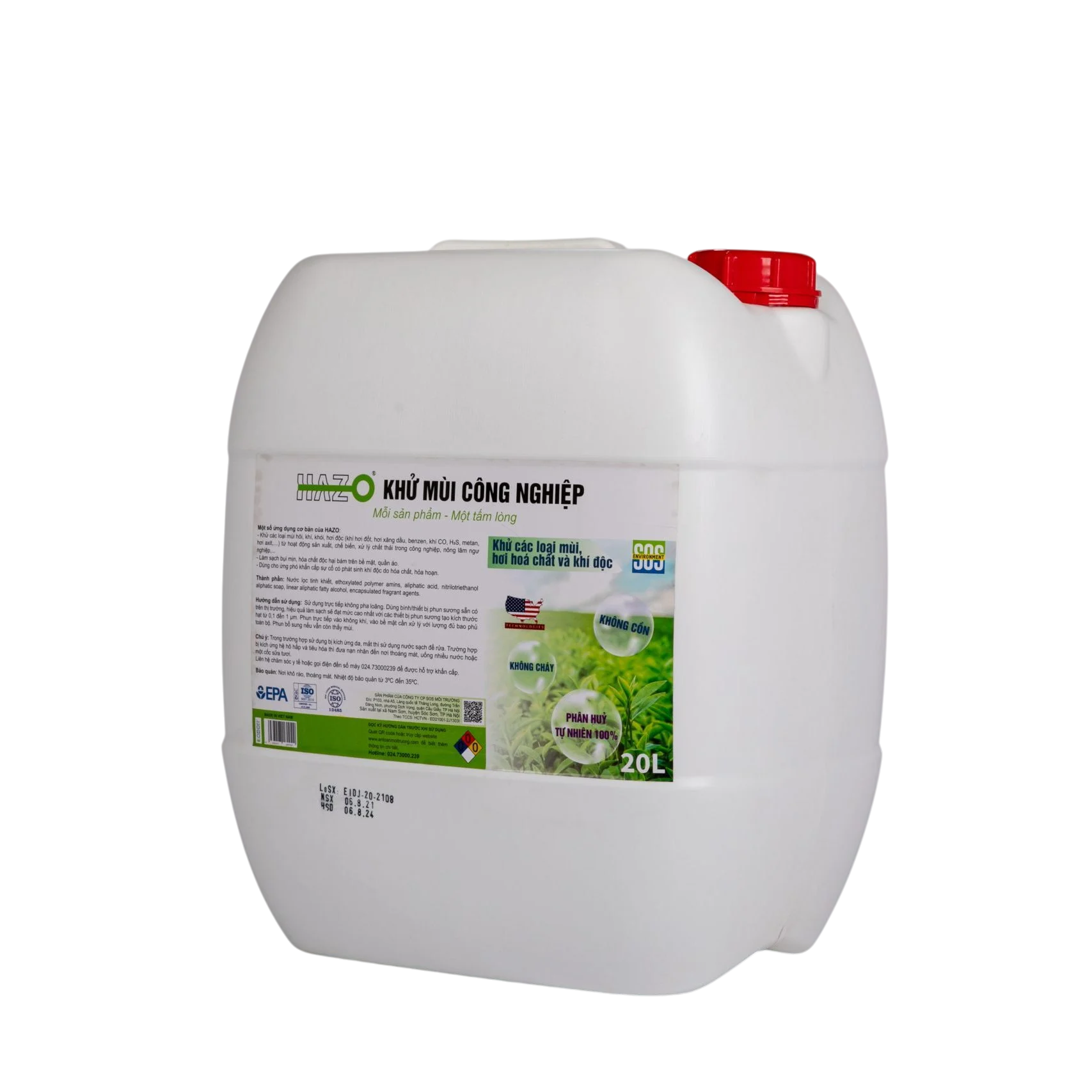 HAZO – KHỬ MÙI CÔNG NGHIỆP