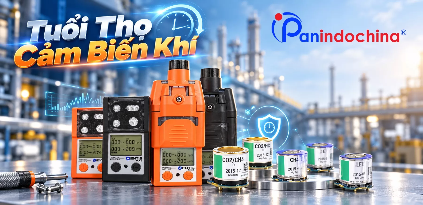 Tuổi Thọ Cảm Biến Khí Và Các Yếu Tố Ảnh Hưởng Đến Cảm Biến