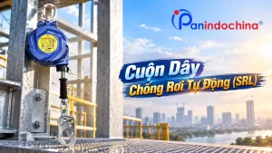 Cuộn dây chống rơi tự động (SRL) giúp kiểm soát khoảng cách rơi, hỗ trợ bảo vệ người lao động an toàn hơn khi làm việc trên cao trong nhiều môi trường công nghiệp và xây dựng.